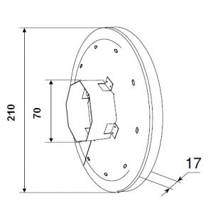 Шкив стальной S21070