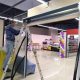 Роллетная решетка в супермаркете Севастополя