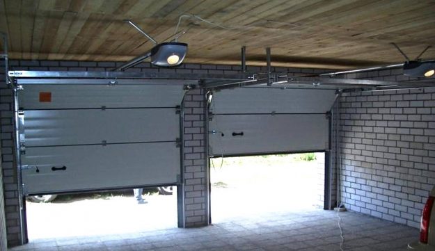 секционные гаражные ворота 1 секционные гаражные ворота